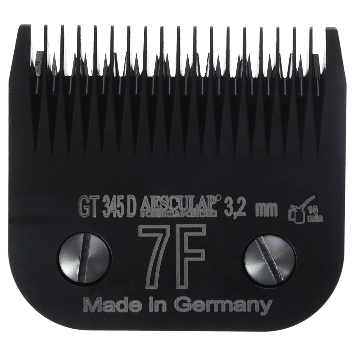 Aesculap Scherkopf SnapOn 3,2mm, Nr. 7F mit DLC Beschichtung - GT345D