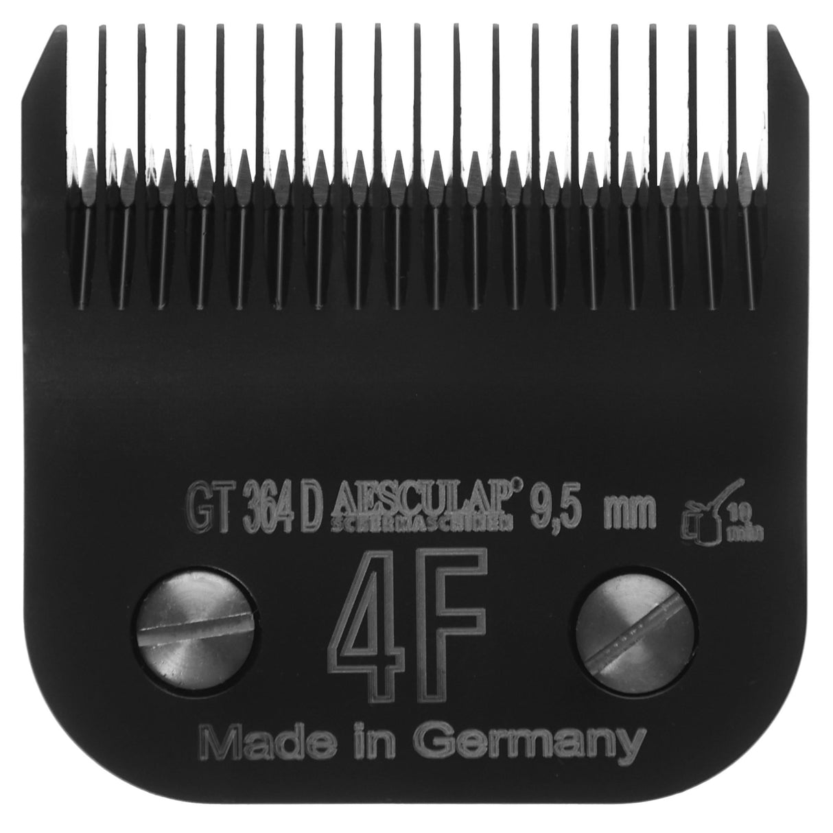 Aesculap Scherkopf SnapOn 9,5mm, Nr. 4F mit DLC Beschichtung - GT364D