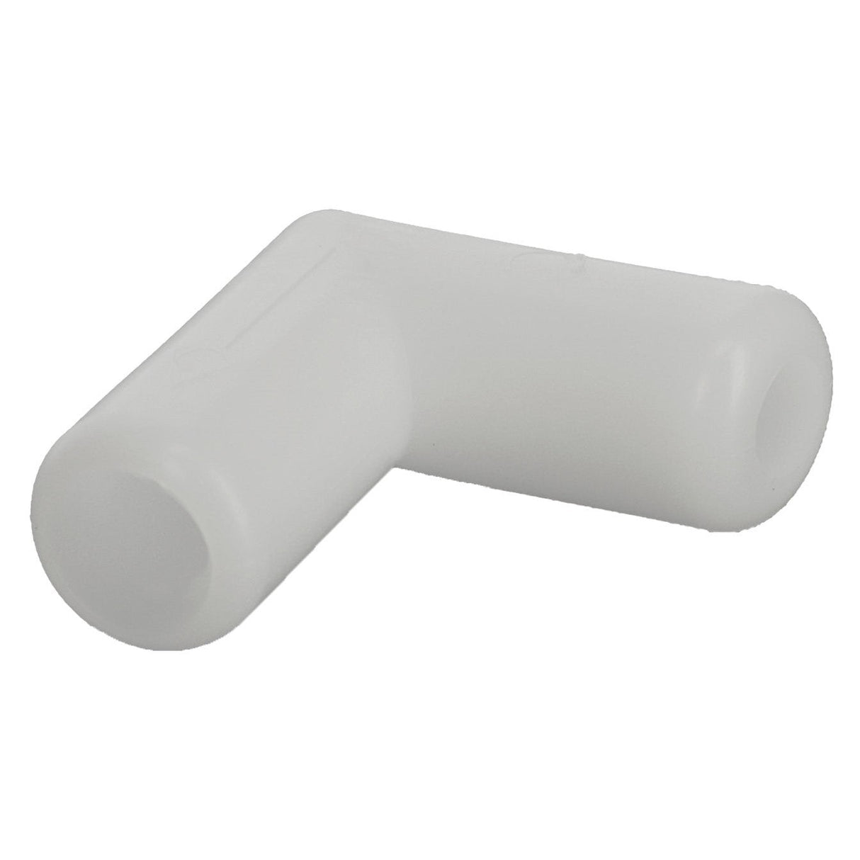Kerbl Winkelstück, o. Ventil, weiß, für Big-Softy, 10 St./Pack 14144