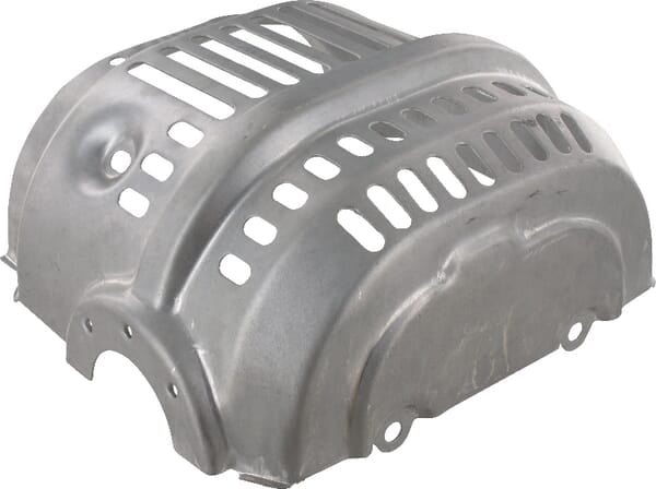 Grille de protection pour silencieux