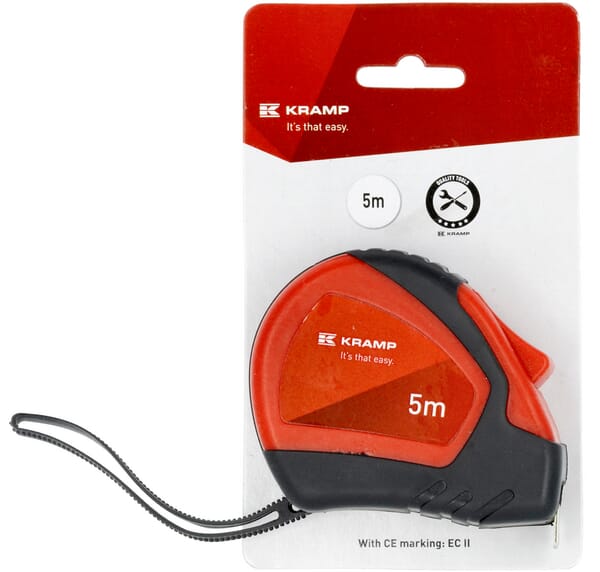 KRAMP Maßband Anti-Rutsch 5 m - 1 Stück - 1842102005KR