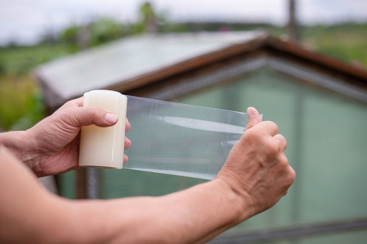 Kerbl Reparaturklebeband für Gewächshäuser, 10cm x 10m 291173