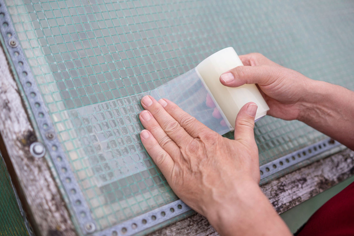 Kerbl Reparaturklebeband für Gewächshäuser, 10cm x 10m 291173