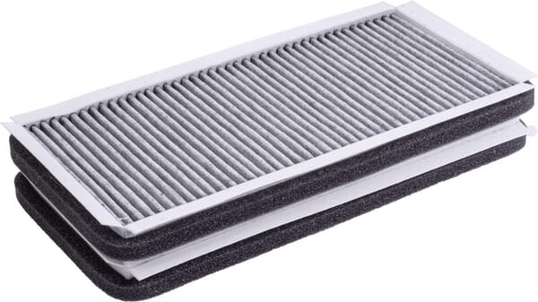 Cabin filter, carbon