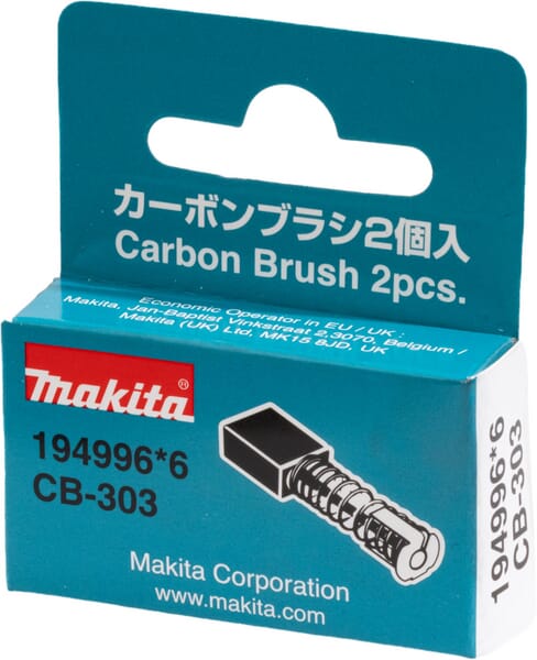 Makita/Dolmar Kohlebürsten CB-303 - 1 Set - 1949966