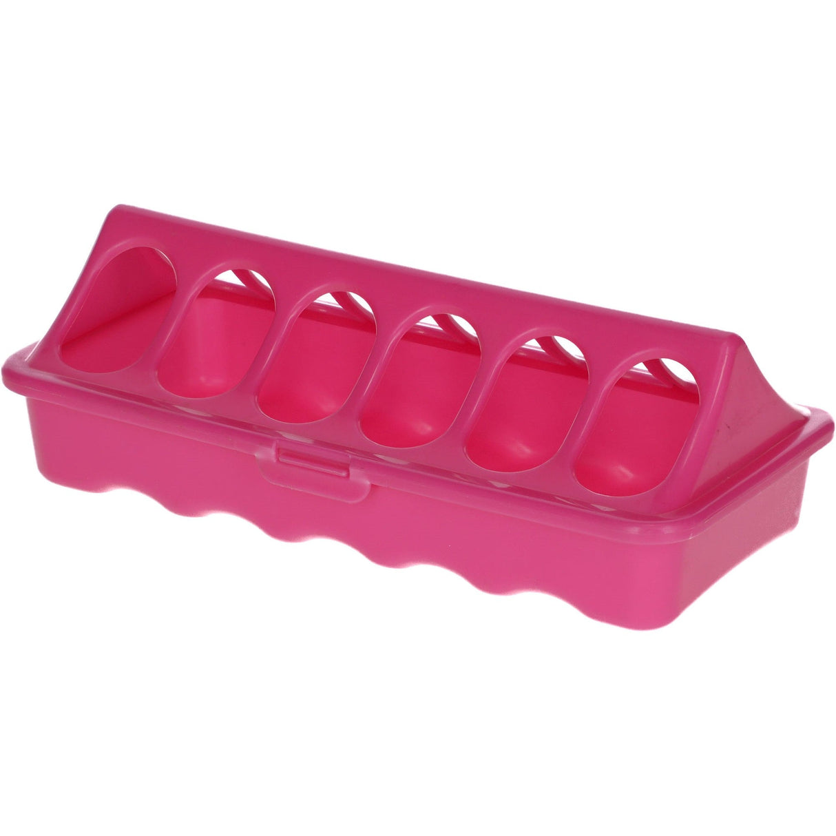 Kerbl Futtertrog für Küken Kunststoff rosa, 9x20cm - 71334