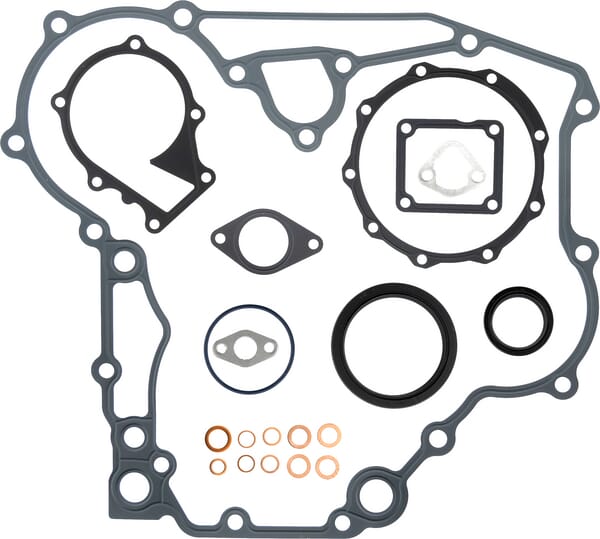 Engine gasket set below
