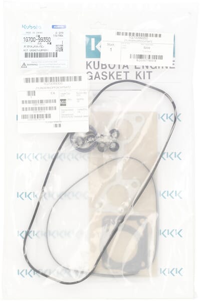 Upper engine gasket set