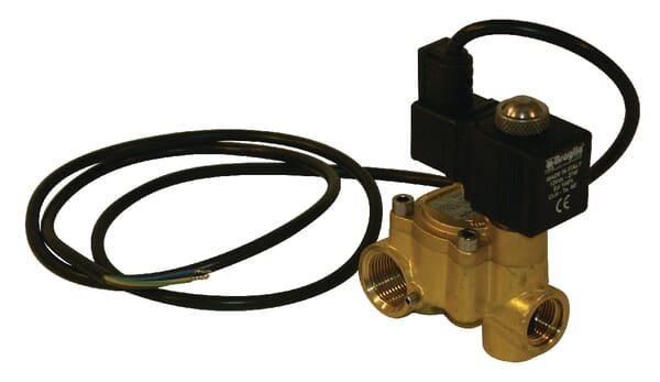 Électrovanne avec câble, 40 bar