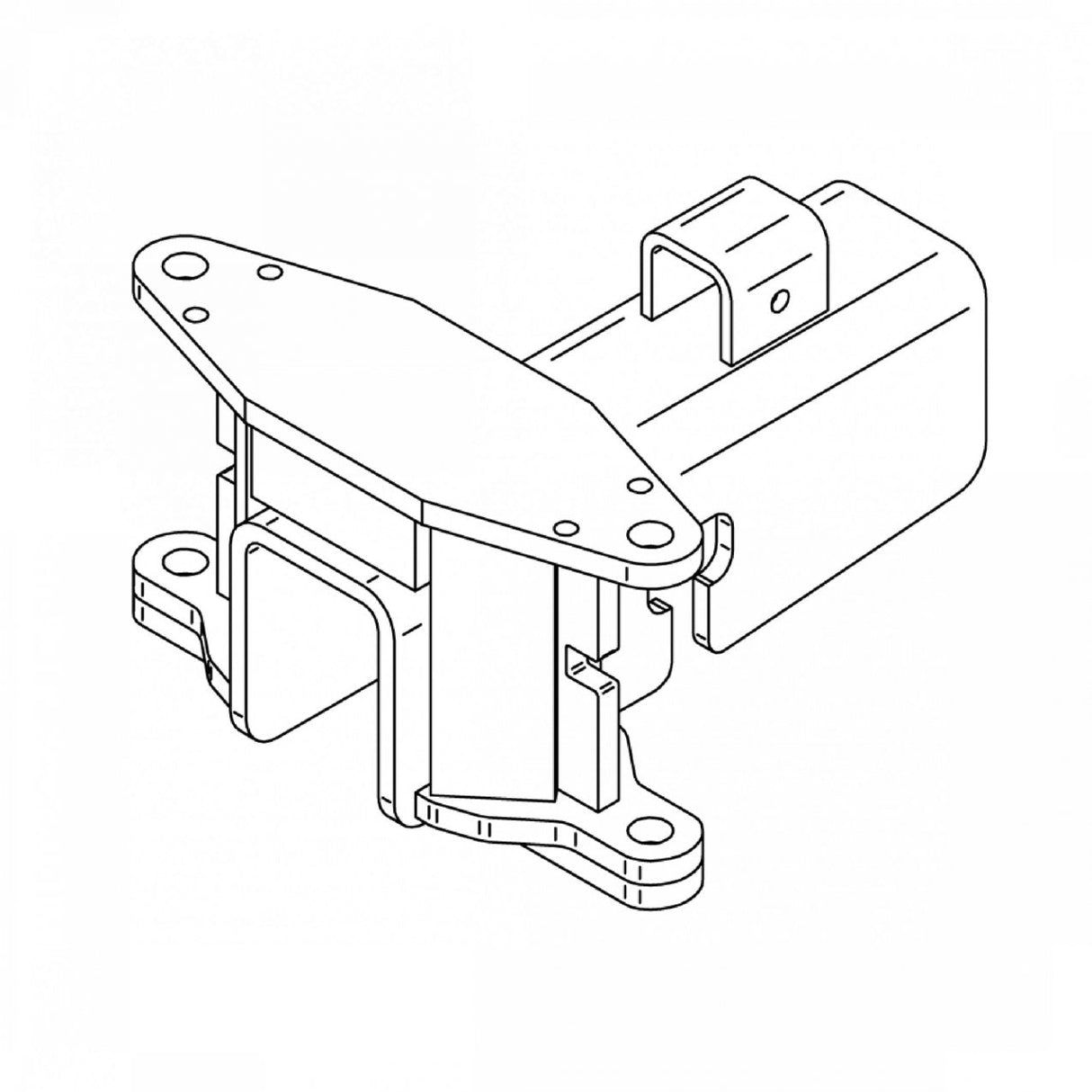 Original GEA CENTRAL PART FOR SCRAPER "V" 2005-7700-100 Ersatzteil