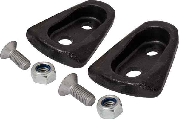 Blade retaining screw guard, set of 2