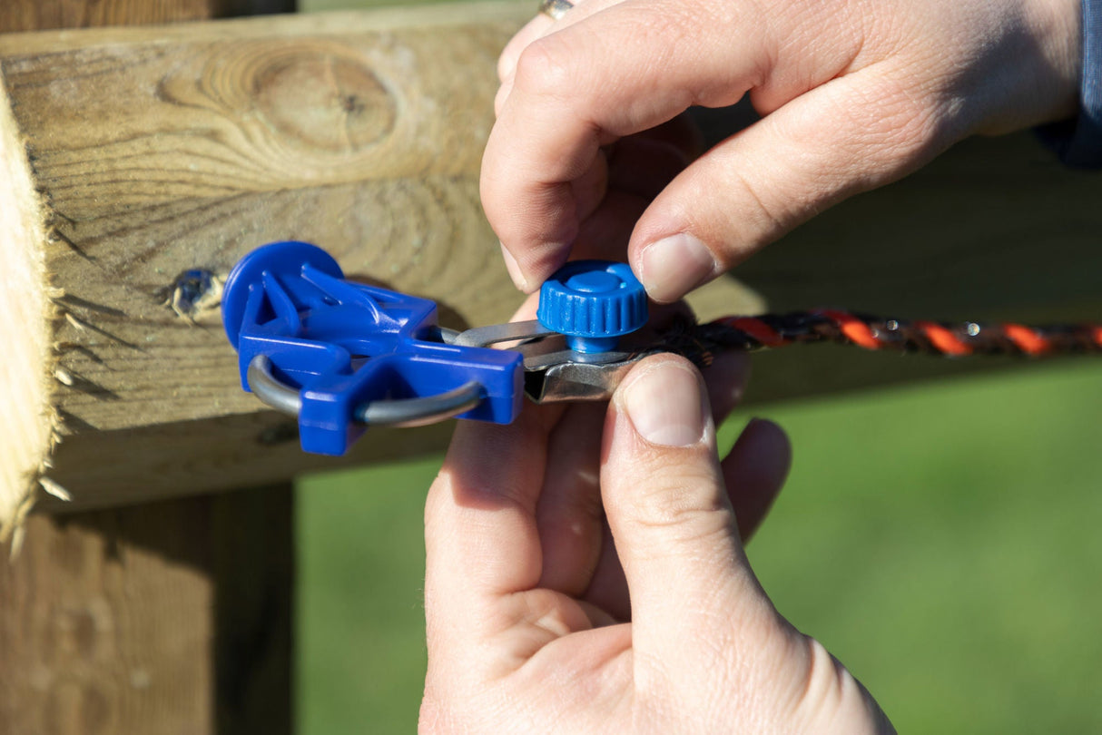 Kerbl Schraub Seil-/Litzenverbinder 4 St im HB, Niro 1 Blister 441285/041