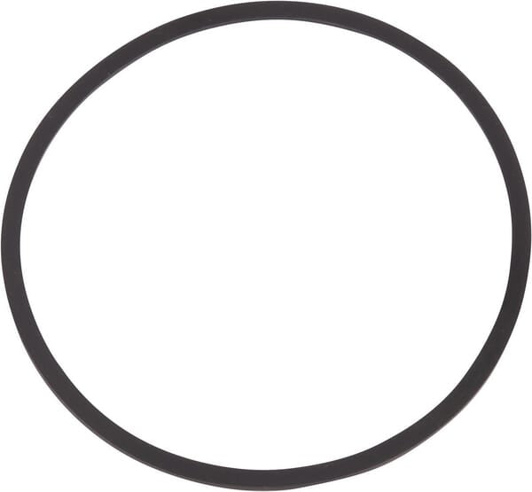 Flat rubber seal