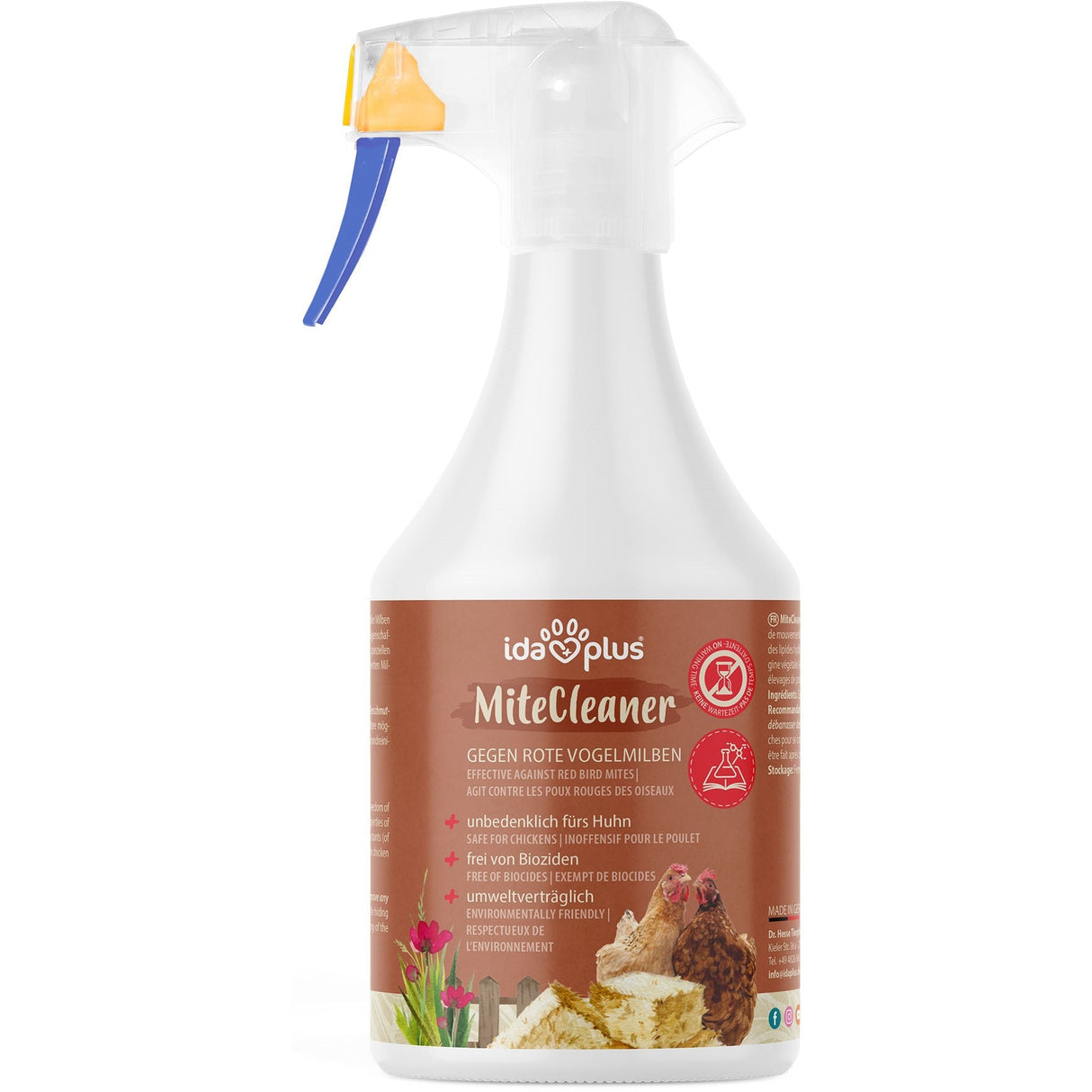 Ida Plus MiteCleaner 500ml Ergänzungsfuttermittel gegen Milben für Geflügel - 73187