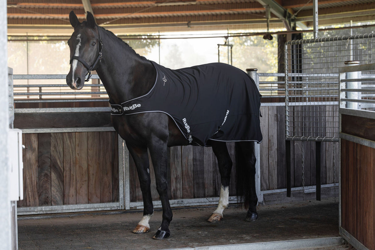 Kerbl Führanlagendecke schwarz 115 cm - 3228275