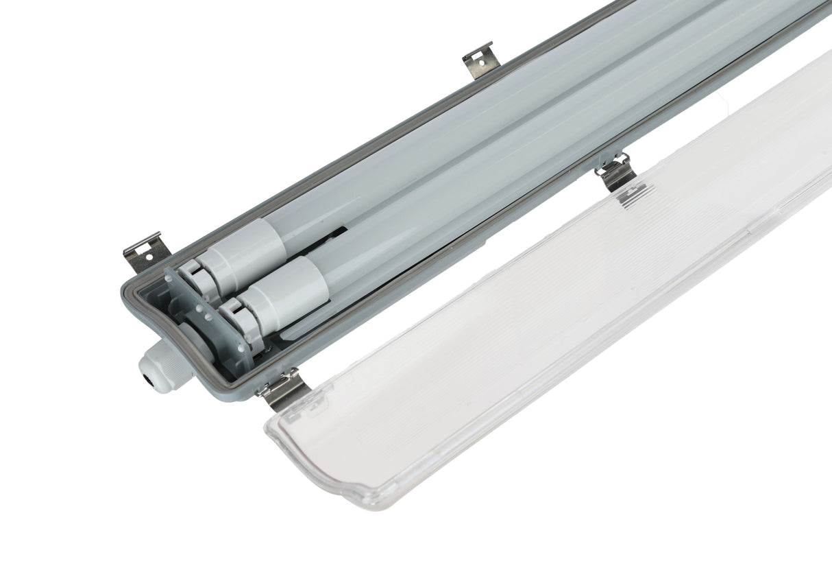 Kerbl Feuchtraum-Wannenleuchte 150cm 2-flammig, inkl. 2x LED-Röhren - 345672
