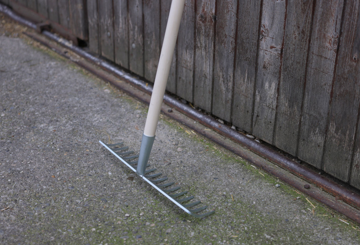 Kerbl Straßenrechen 16 Zinken sandgestrahlt und verzinkt - 29364