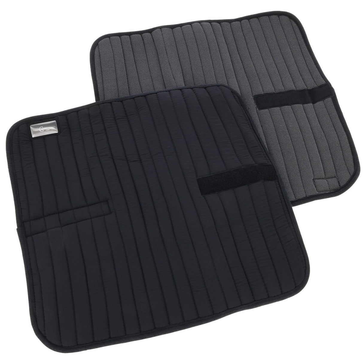 Kerbl Bandagierunterlagen Cov. Therm paarweise, schwarz, 49x48x2 - 3228247