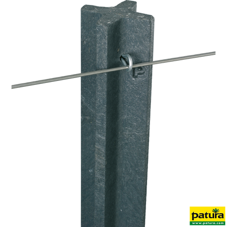 Patura - Kunststoff-Pfosten 1,85 m Kreuzprofil, gespitzt (Palette) - 218565