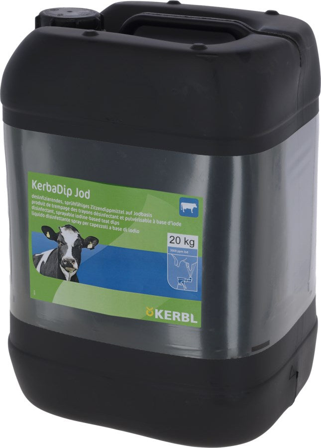 Kerbl KerbaDip Jod, 20kg Zitzendippmittel Euterhygiene - 15519