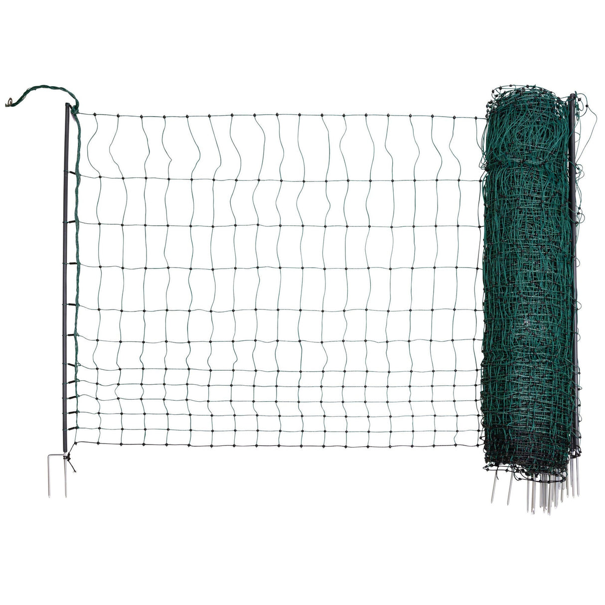 AKO Geflügelnetz Premium elektrifizierbar, 50m 122cm, Doppelspitze - 292413