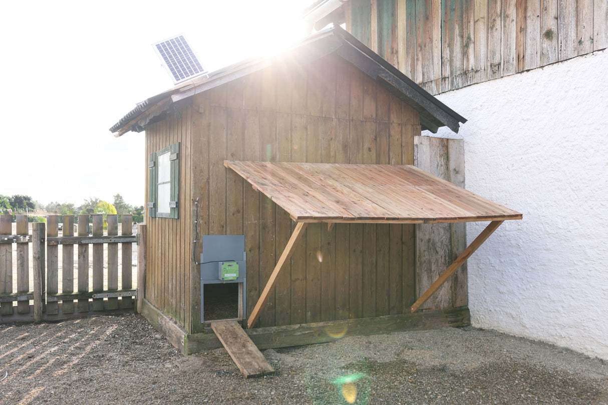 Kerbl automatische Hühnertür Easy Protect Steuerung mit Tür - 70590