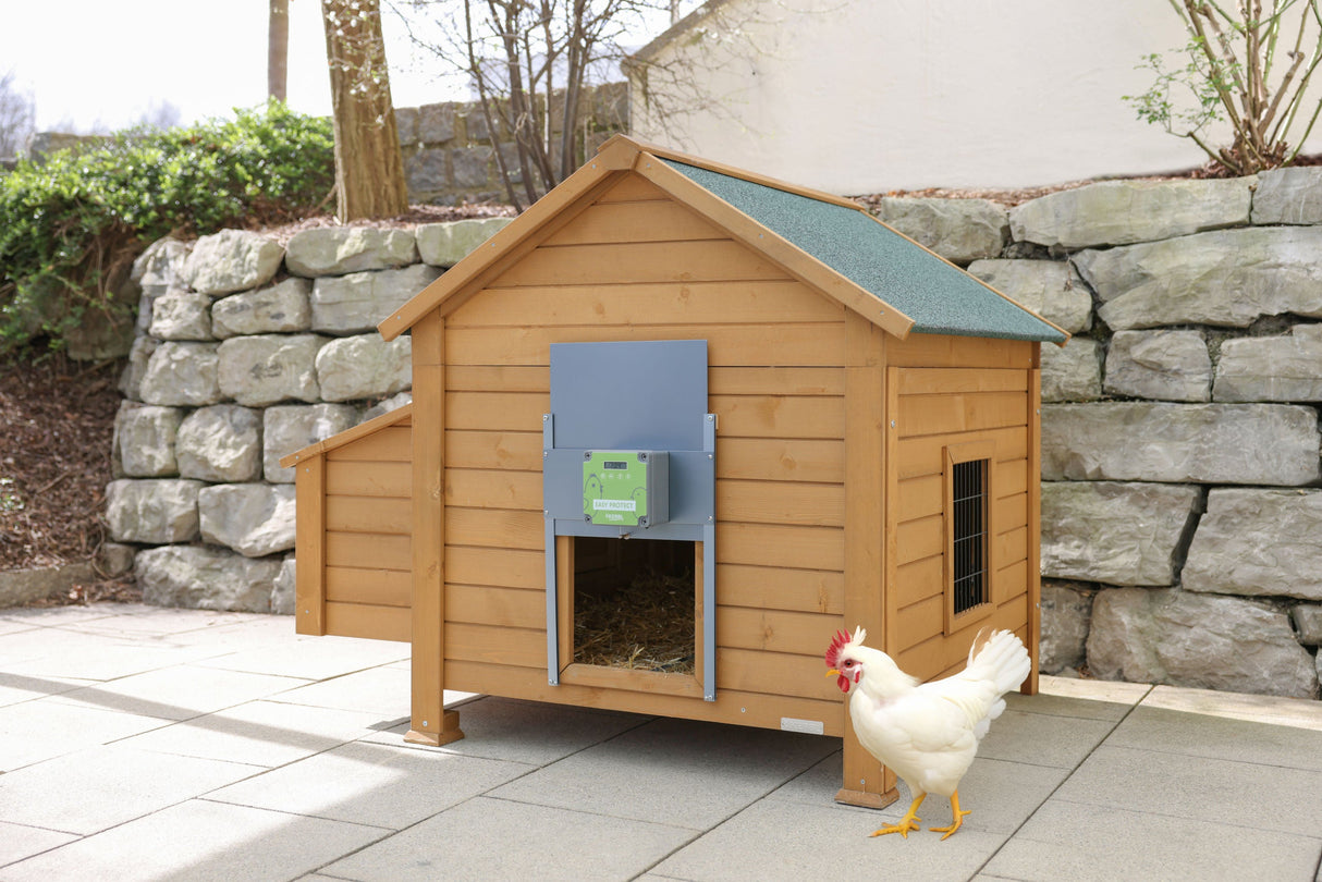 Kerbl automatische Hühnertür Easy Protect Steuerung mit Tür - 70590