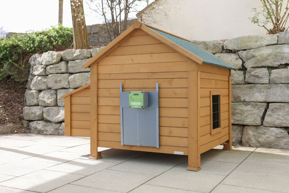 Kerbl automatische Hühnertür Easy Protect Steuerung mit Tür - 70590
