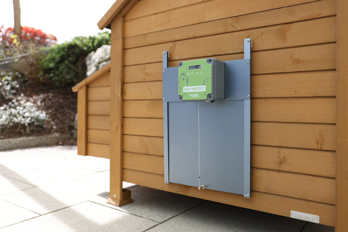 Kerbl automatische Hühnertür Easy Protect Steuerung mit Tür - 70590