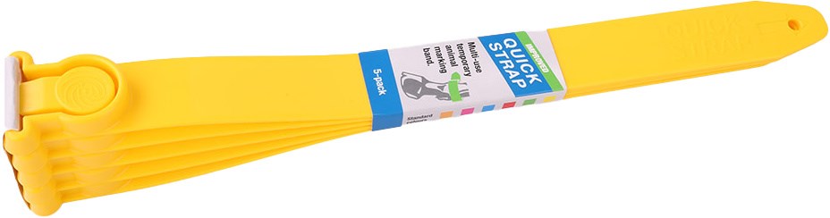 SHOOF Fesselbänder Quick Strap Shoof, Gelb, 5 ST - 20193