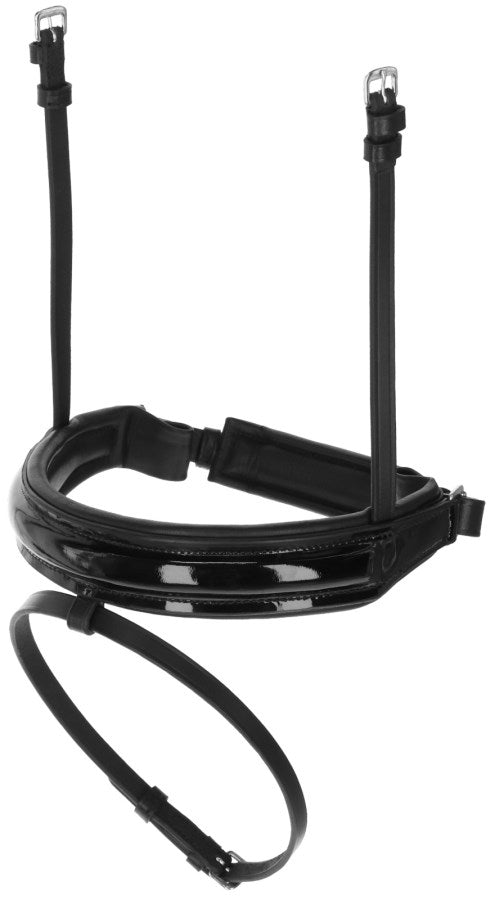 Covalliero Reithalfter in schwarz lack, Cob Ersatzteil für Trense Schwedisch - 3230206
