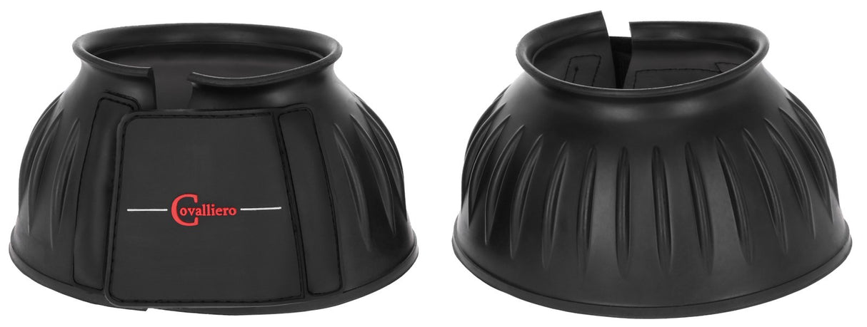 Kerbl Springglocken Gummi, paarweise Klettverschl., schwarz, XXFull - 3226285