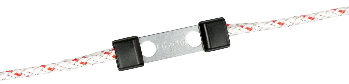 AKO Weidezaun TopLine Plus gefl. Seil, 5,5mm, 400m, weiß/rot 9x 0,28 mm TriCond - 449540