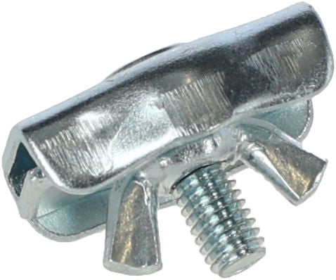 AKO Weidezaun Einzel-Verbinder f. Litze/Seil bis 6mm, verzinkt - 442354