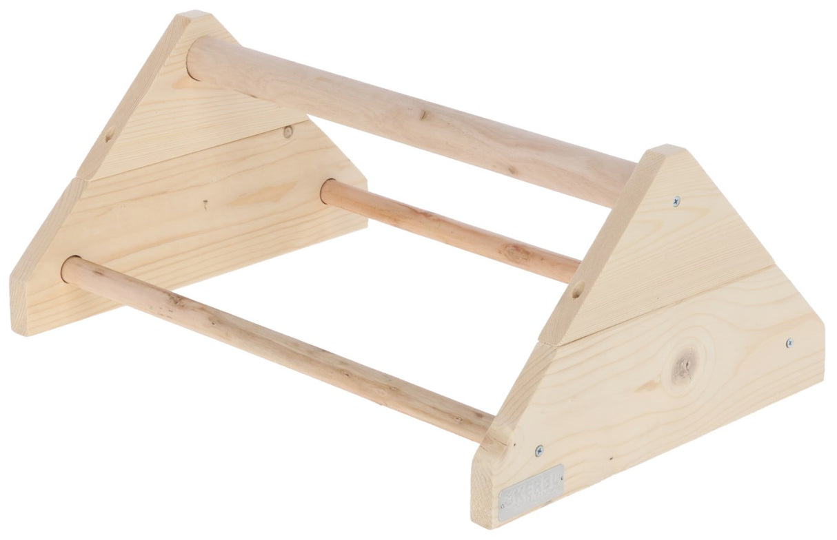 Kerbl Sitzstange für Hühner, 56 x 40 x 25 cm 56 x 40 x 25cm, Holz - 73166