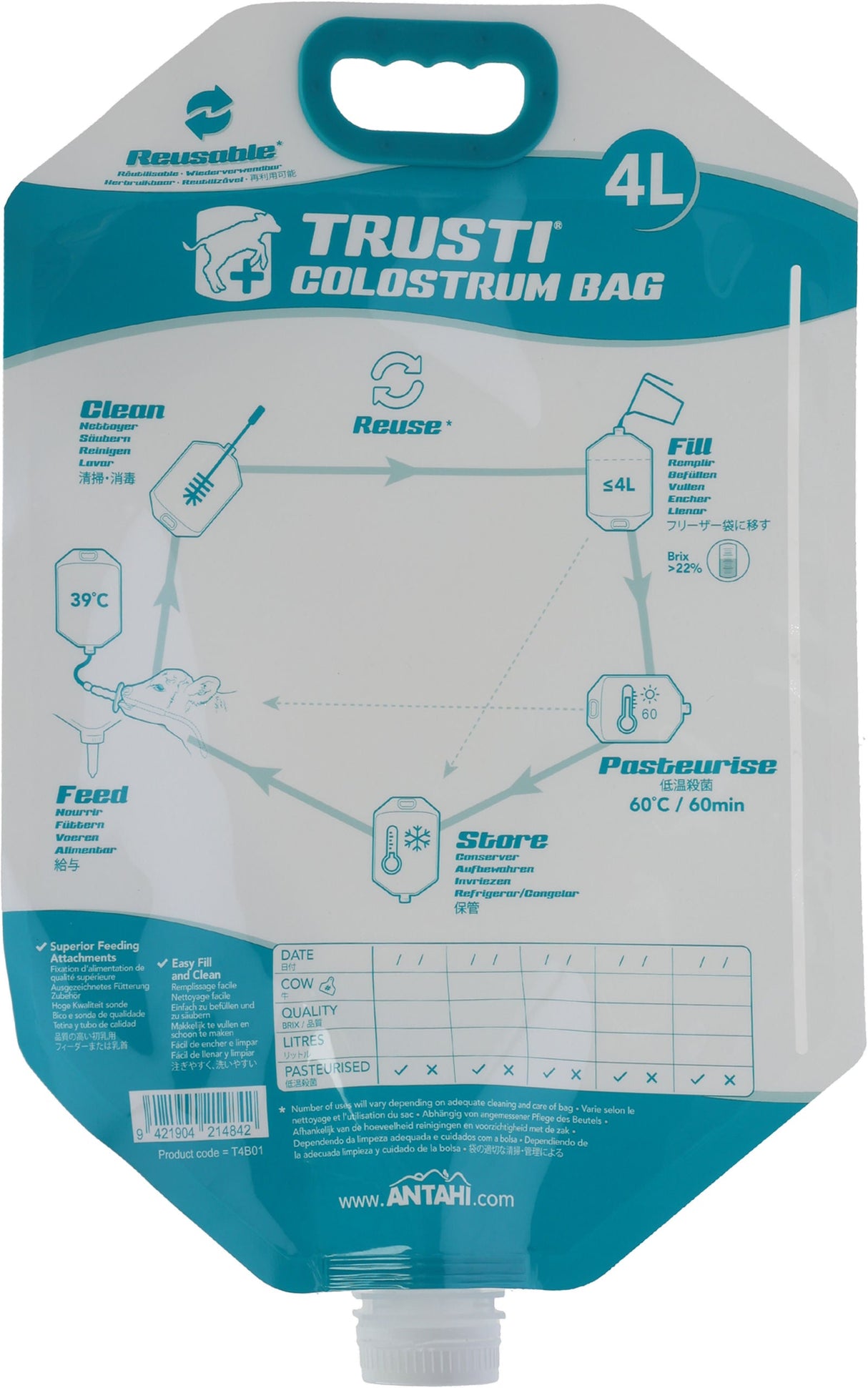 Antahi Colostrum Bags 10 Stück 10 Stück - 14770