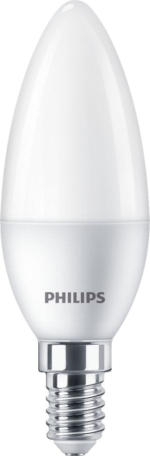 Philips CorePro LEDcandle 5-40W 827 E14 B35 matt CorePro matt, 470lm, 2700K, Kerzenform - 345967