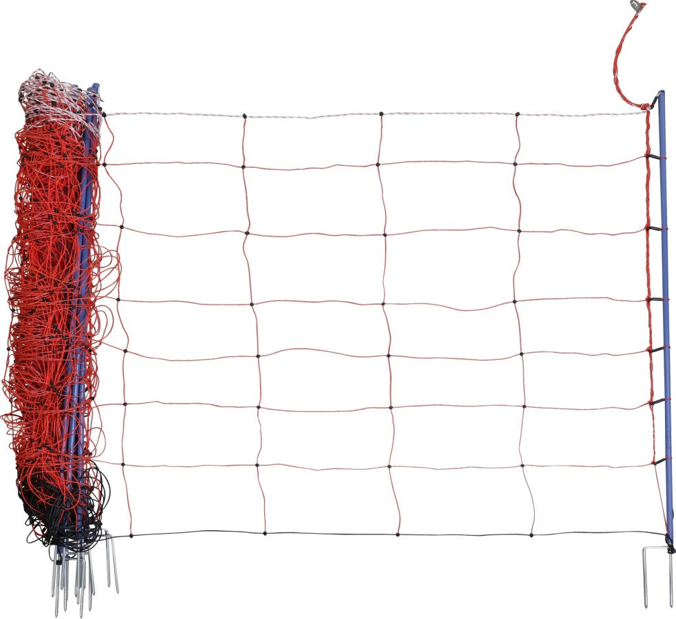 AKO Weidezaun OviNet Premium, 50m, orange, 108cm, DS, 30 cm Maschen - 27854