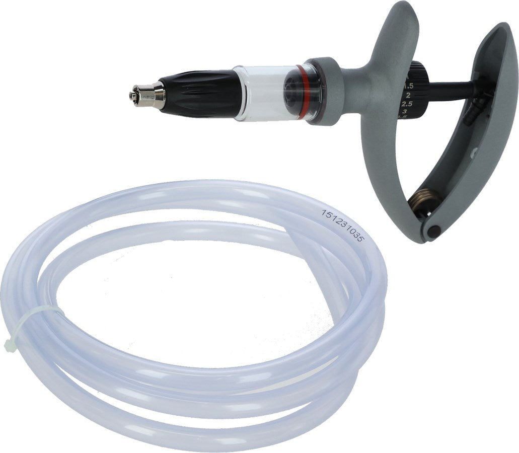 HSW 10 ml LL Injektor Schlauch Version Luer Lock Injector, 0,5ml-Teilung - 23181