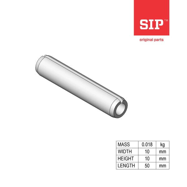 SIP.SI Spannstift, 10x50 235203