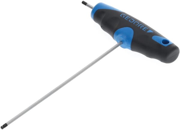 KRAMP Stiftschlüssel T-Griff 2,5mm SLDT214225
