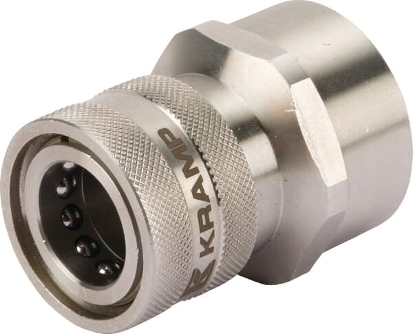 KRAMP Schnellkupplung Ø18,2mm x IG 1/2" RVS 2704120KR
