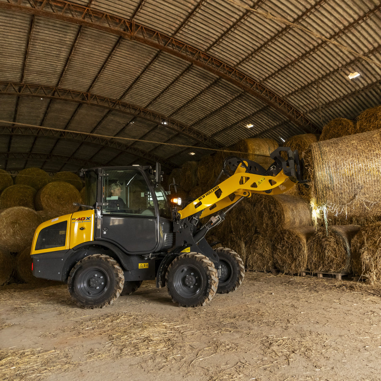 New Holland W40X Kompaktradlader