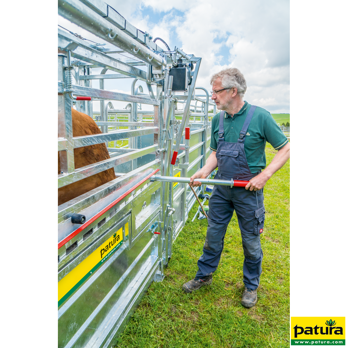 Patura - Behandlungsstand A8000 Kaiserschnitt mit Seitenverengung, Heckschiebetüre - 302810