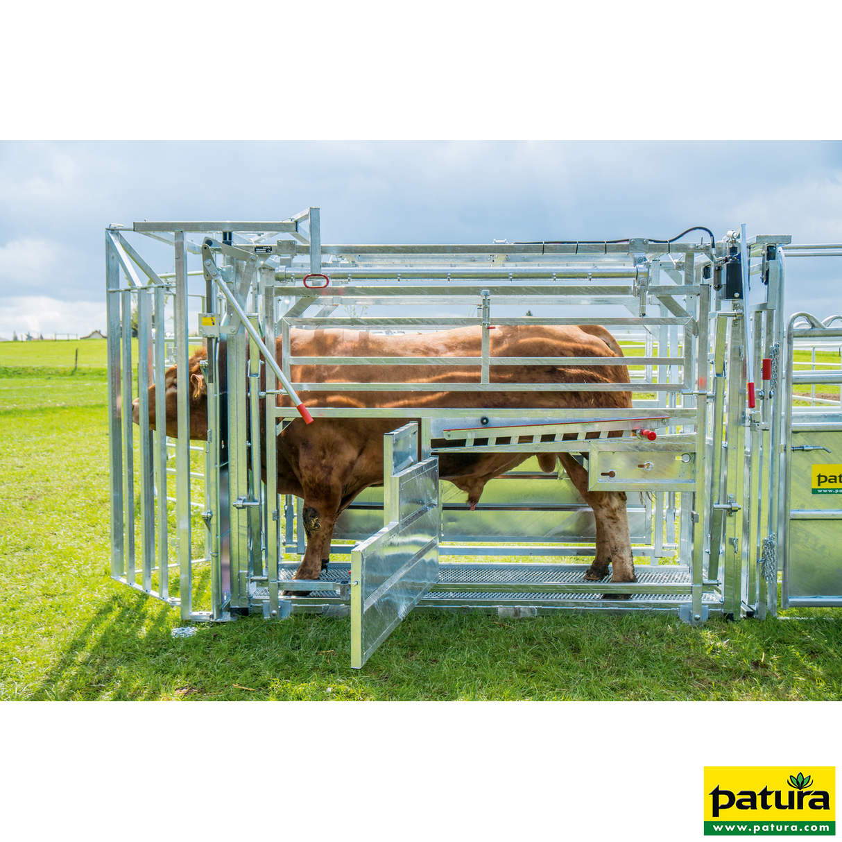 Patura - Behandlungsstand A8000 Kaiserschnitt mit Seitenverengung, Heckschiebetüre - 302810