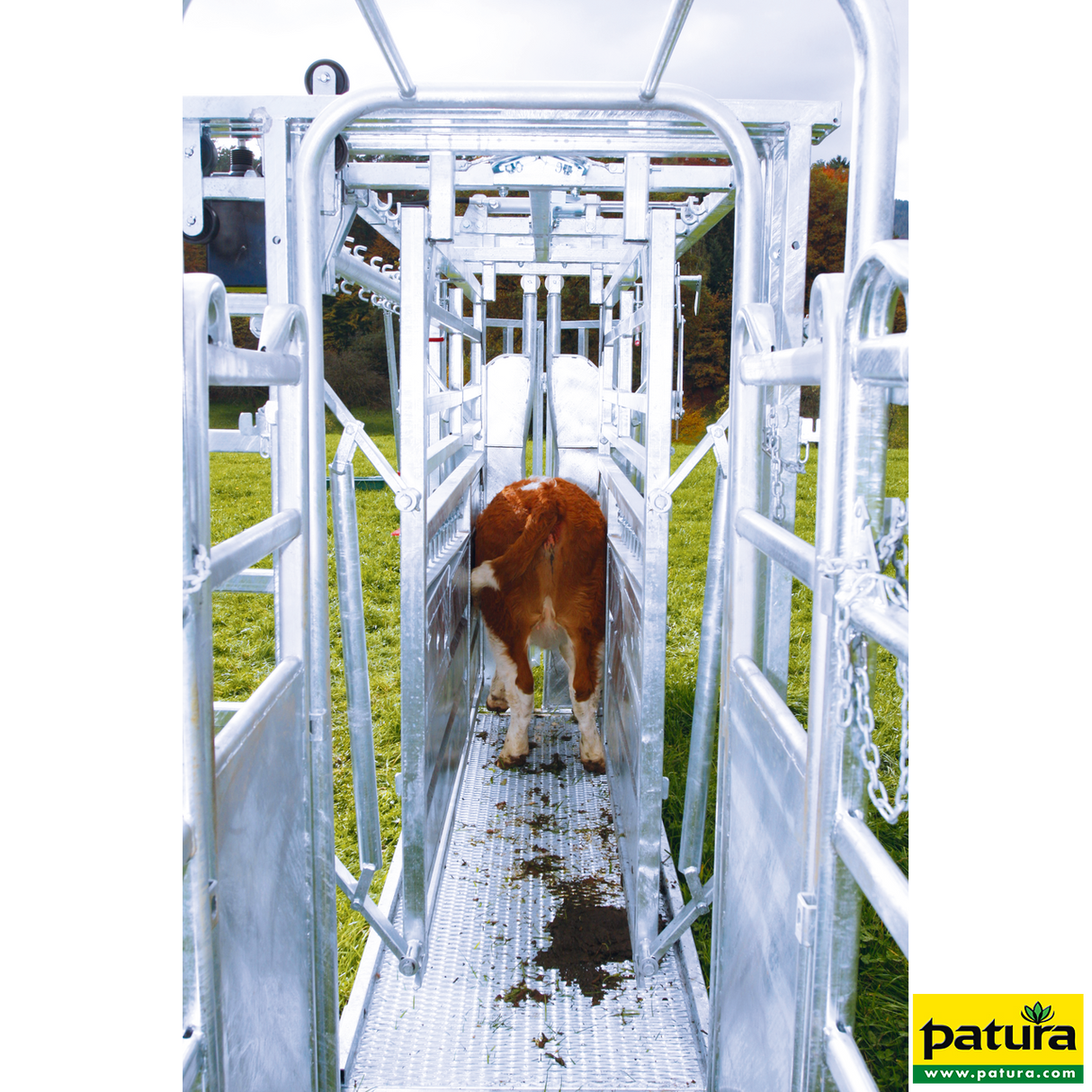 Patura - Behandlungsstand A8000 Kaiserschnitt mit Seitenverengung, Heckschiebetüre - 302810