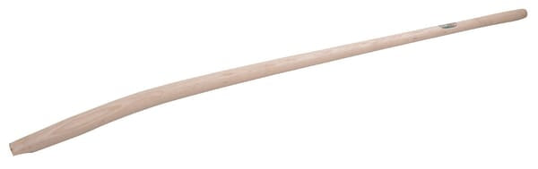 Curved ash spade handle. 160cm