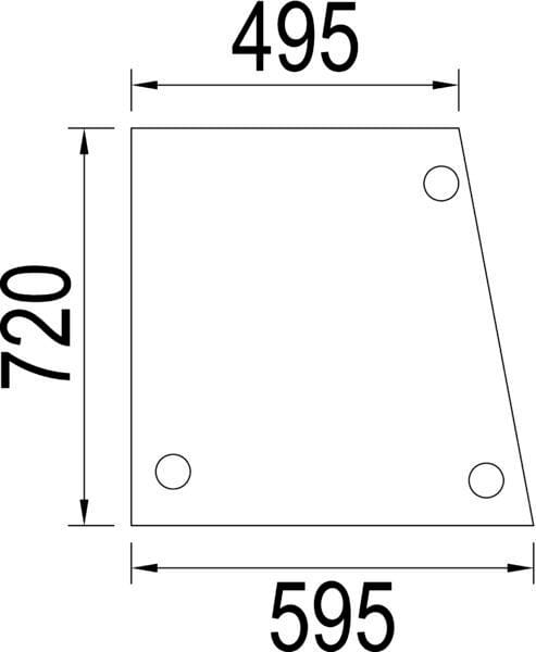 KRAMP Seitenscheibe 3226350R1N