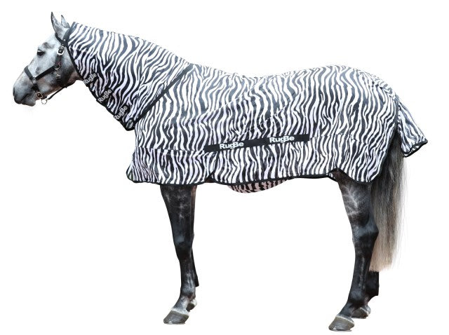 Covalliero Fliegendecke Zebra inkl. Halsteil, 165cm 326126