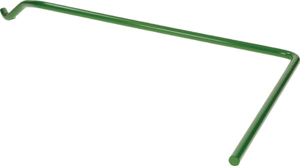 Dents de herse à l'extérieur de L.